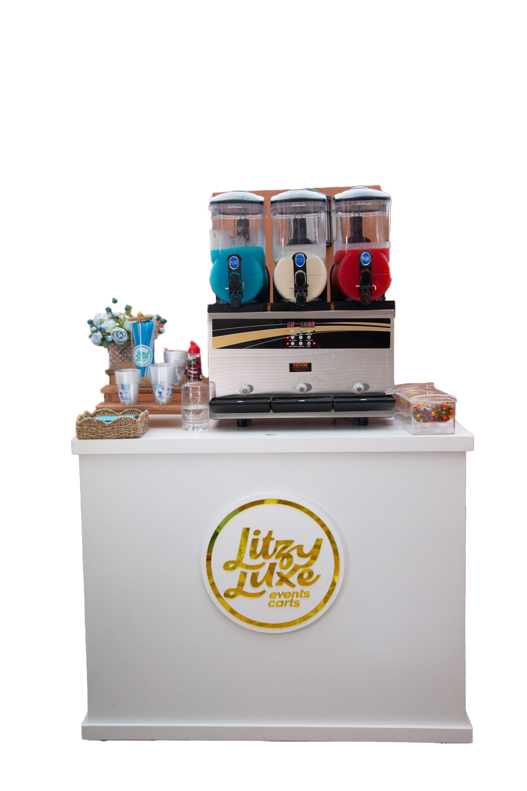 carritos snacks Blanco